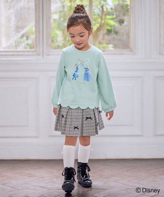 ANY KIDS 【ディズニー/FROZEN】裏シャギー トレーナー ミント