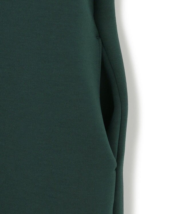 ICB L 【WEB限定・洗える】 コンパクトダブルフェイス ジャンパースカート ミッドグリーン系