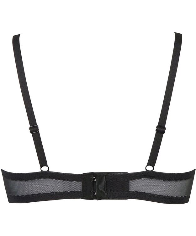 Wing 【マッチミーブラ　ノンワイヤー】　きれいなバストシルエット　快適なつけごこち　S~3L　ウイング／ワコール　KB2076 ブラック