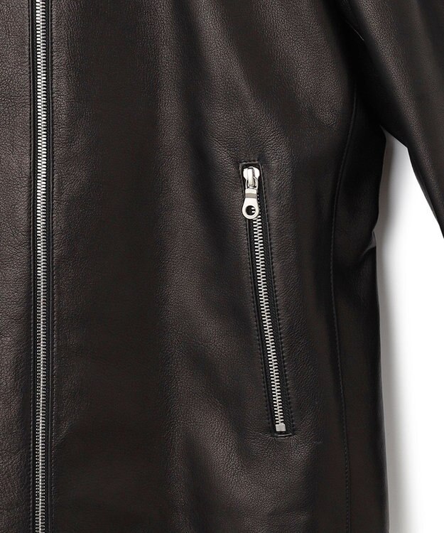 JOSEPH HOMME  【HIGH GRADE LINE】エアーカウレザー　シングルライダース ブラック系