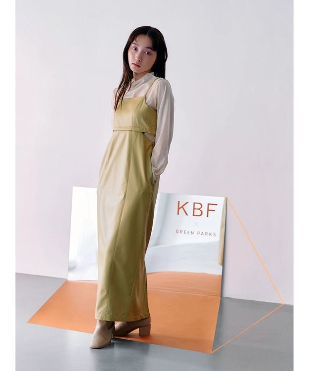 Green Parks ＫＢＦ　２ＷＡＹフェイクレザージャンスカ Pistachio