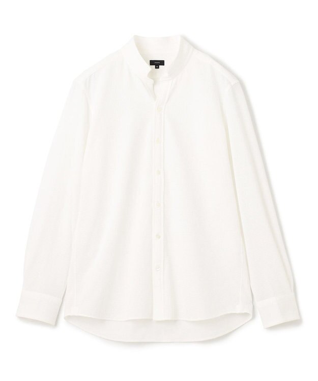 JOSEPH HOMME コンフォートクリアギンガム　ウイングカラーシャツ ホワイト系