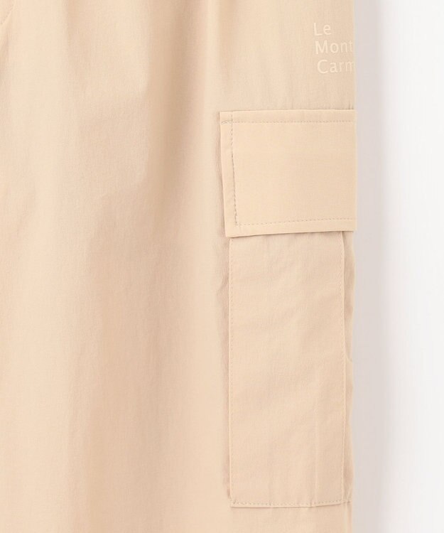 SHARE PARK LADIES 【撥水・UVカット・ストレッチ・軽量 】ナイロンカーゴパンツ（Mサイズ） ベージュ系