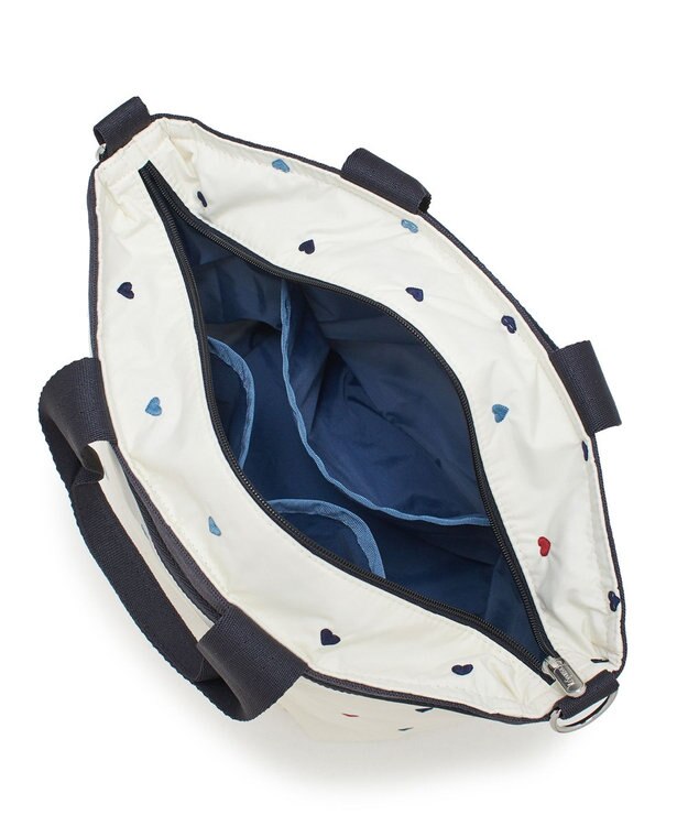 LeSportsac BUCKET TOTE/トリコロールハートエンブロイダリー トリコロールハートエンブロイダリー