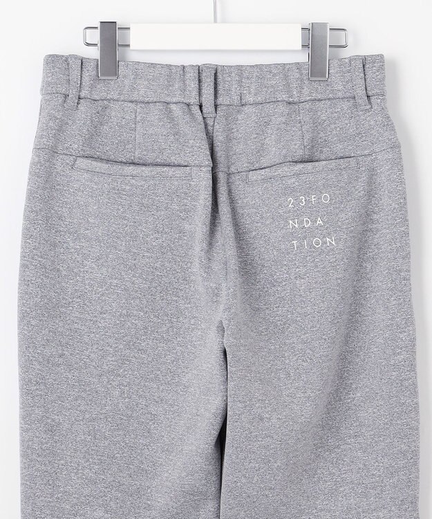 23区GOLF 【23Fondation/WOMEN】ジョガーパンツ ゆったり目のフィット感だから部屋着にも ライトグレー系