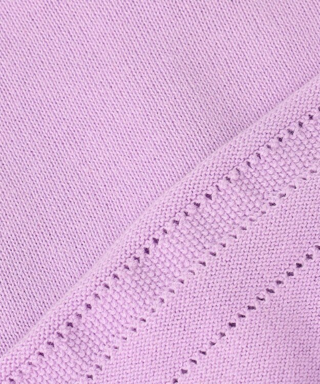 組曲 KIDS 【150-160㎝】クラシック カーディガン ライラック系