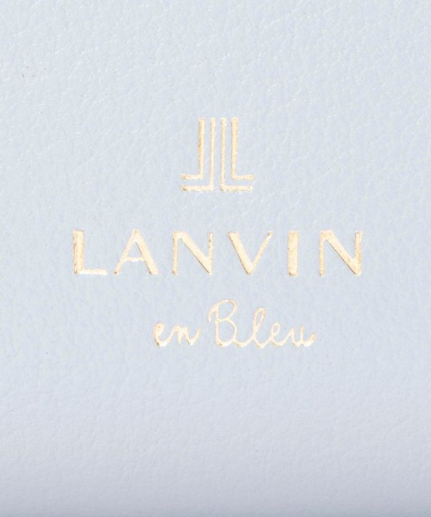 LANVIN en Bleu カルラ Lファスナー長財布 ブルー