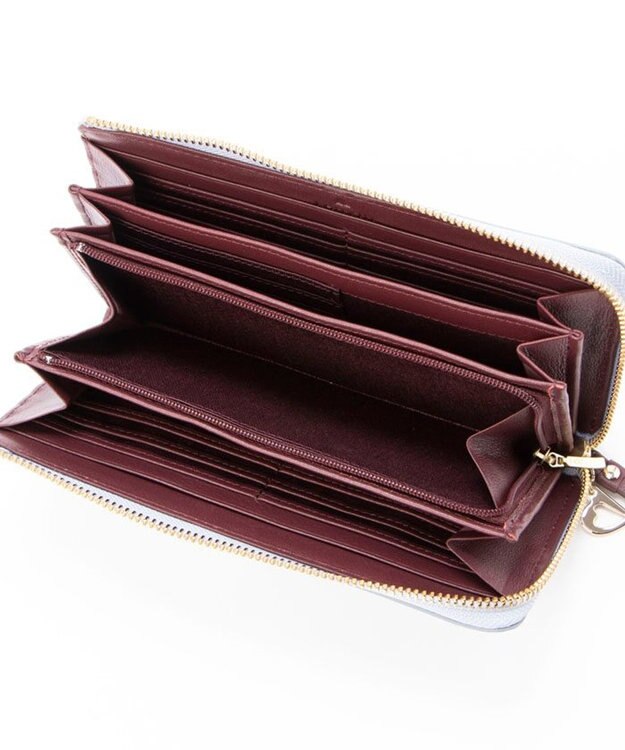 LANVIN en Bleu カルラ Lファスナー長財布 ブルー