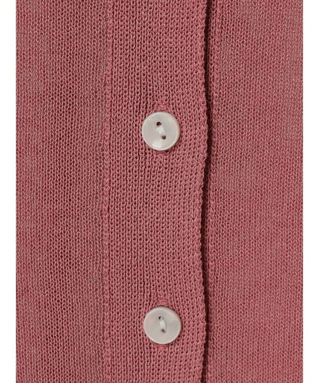 earth music&ecology シアークルーカーディガン Pink