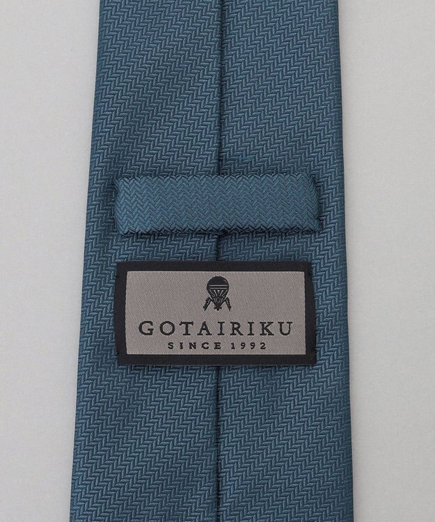 GOTAIRIKU GOTAIRIKU別注【MANTERO/マンテロ】ネクタイ_無地柄 ダルブルー系8