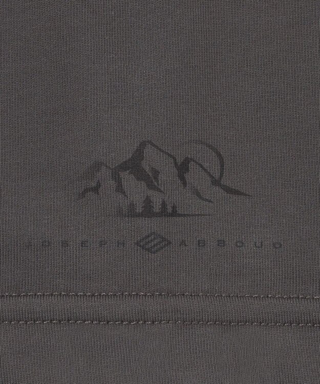 JOSEPH ABBOUD MOUNTAIN 【太陽光熱をコントロールする高機能素材】SOLAMENT ベア天竺Tシャツ グレー系
