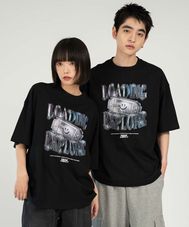 WEGO 【ユニセックス着用ITEM/SMLXLサイズ展開】アソートグラフィックT（SS） 柄17