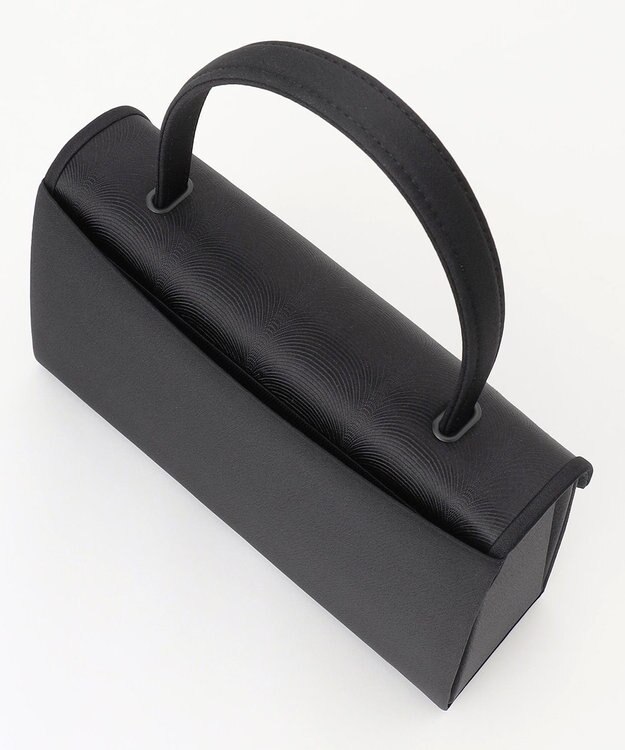 自由区 FORMAL 【日本製】西陣織 ハンドバッグ ブラック系