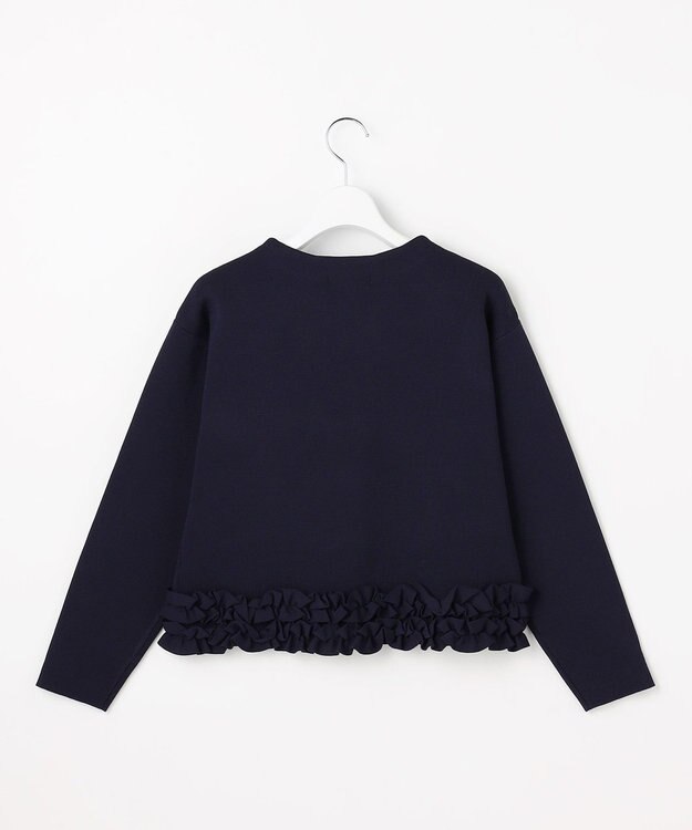 Feroux フリル ニット セットアップ ネイビー系