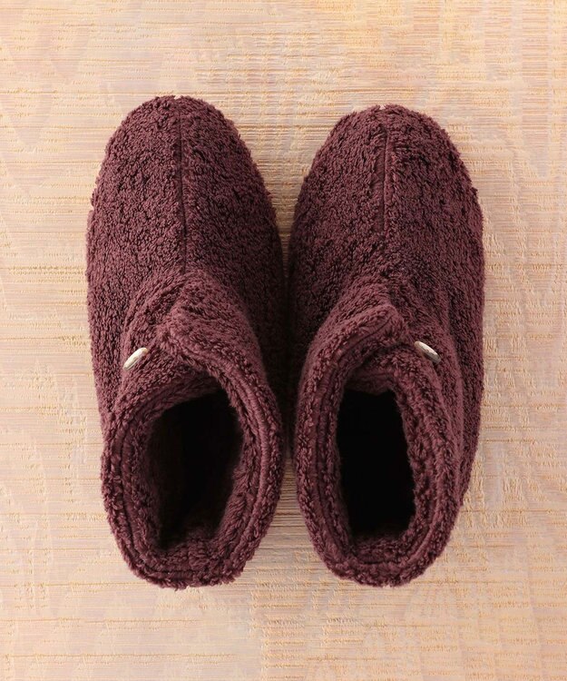 UCHINO ごふくわルームブーツフィット ダークブラウン