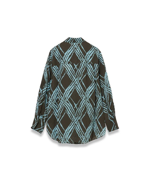 JOSEPH オープンウィーブ　ブラウス Palm Leaf/Chambray