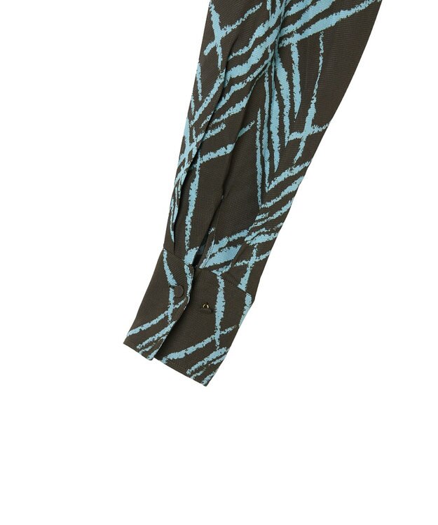 JOSEPH オープンウィーブ　ブラウス Palm Leaf/Chambray