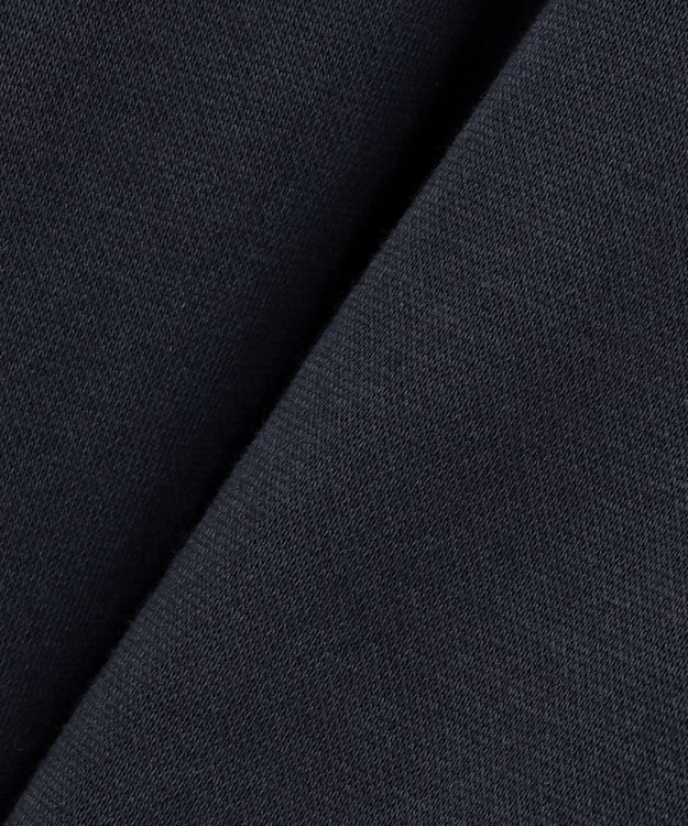 ANY KIDS レース襟付き長袖ワンピース ネイビー