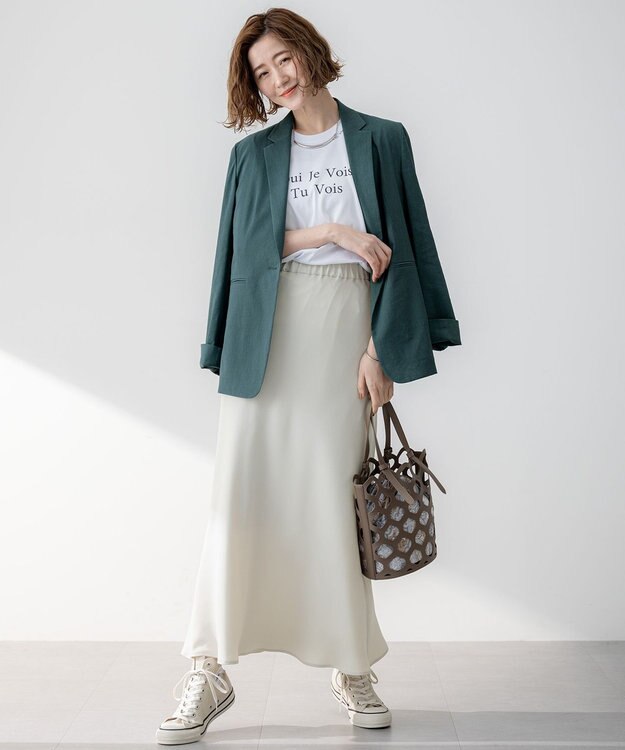 23区 【Oggi6月号掲載】Ratti ドローイング ペイズリー プリント コンビ バッグ ブラウン系