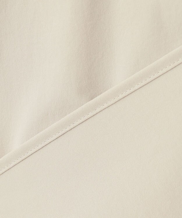 ICB 【洗える】ヴィンテージスパンブロード プルオーバーブラウス ライトオリーブ系