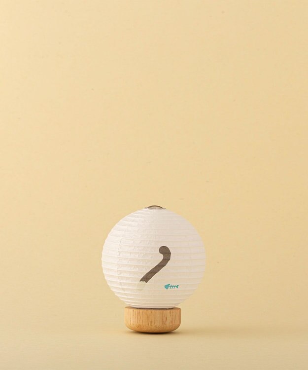 ちょうちん堂 【ころりどうぶつ】ブチ猫 BUCHI ちょうちん ライト ホワイト