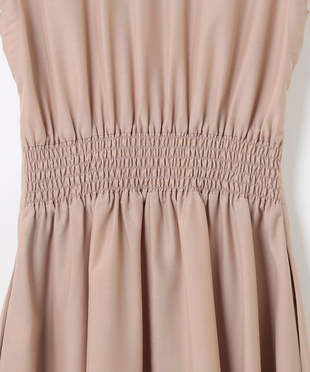 組曲 【WEB限定】シアーボイル ラッフルワンピース ラテベージュ系