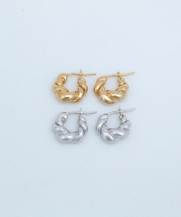 simoe Conel Hoop Pierce XS ピアス シルバー