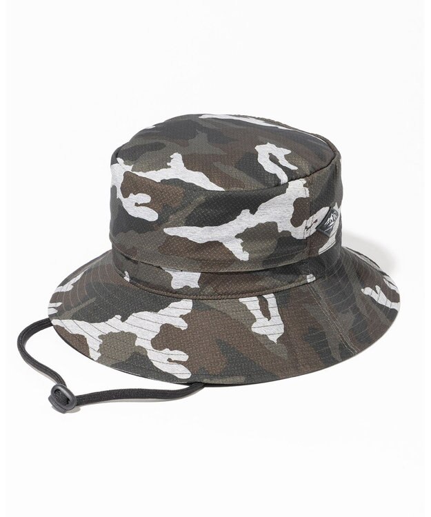 JOSEPH ABBOUD MOUNTAIN 【撥水・軽量・男女兼用・折り畳み可・究極のポータブル性】ポケッタブルバケットハット カーキ系6