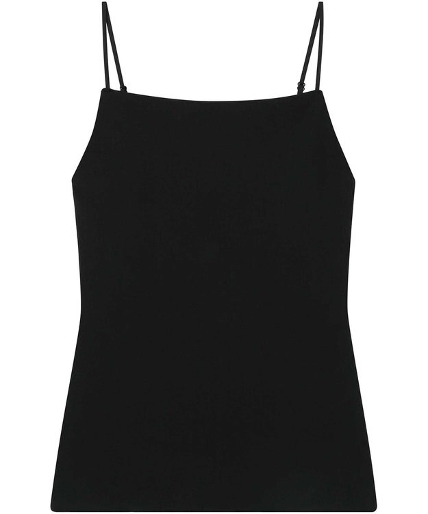 AMPHI ブラトップ 立体的なバストシルエット 背中の段差を軽減 タイトなシルエット インナー JWG103 アンフィ／ワコール ブラック