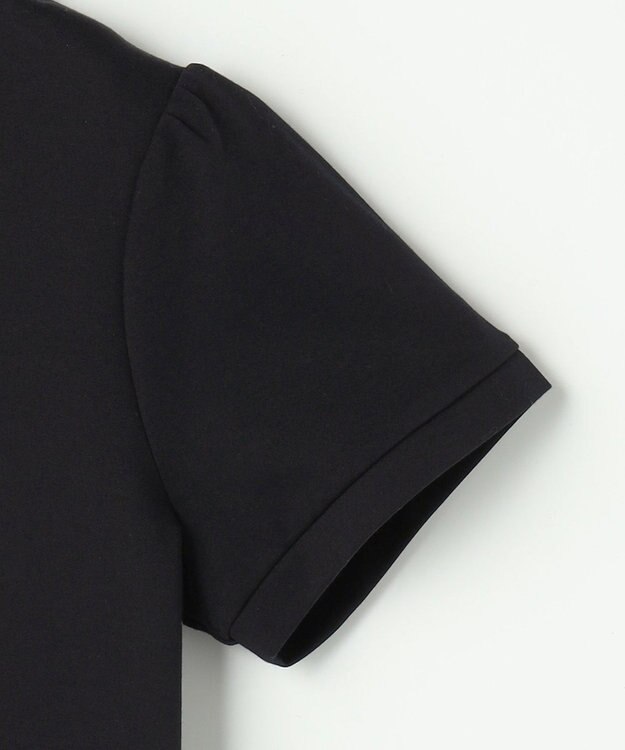 組曲 KIDS 【150-170㎝】 ドットジャガードワンピース＆ジャケットセット ネイビー