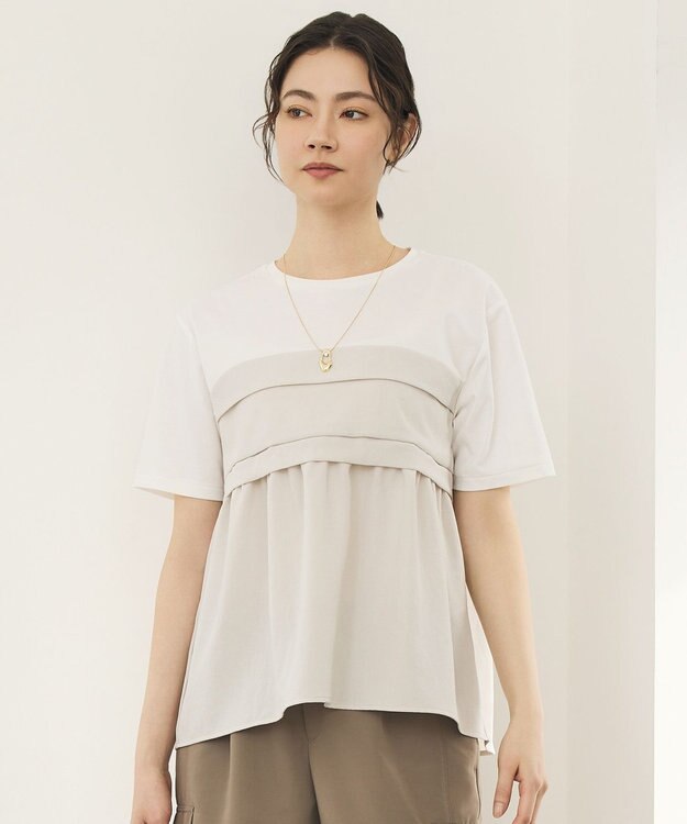 自由区 S ビスチェコンビ Tシャツ オフ×フラックス