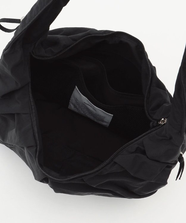 LA BAGAGERIE 【maison vert】 【軽量/多収納】ギャザーワンショルダー Large ブラック