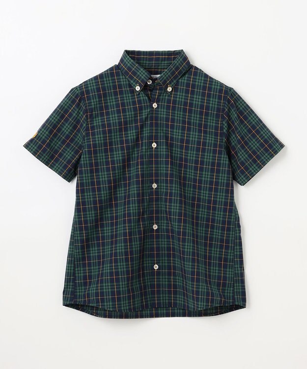 J.PRESS KIDS 【140-170cm】マドラスチェックシャツ グリーン系5