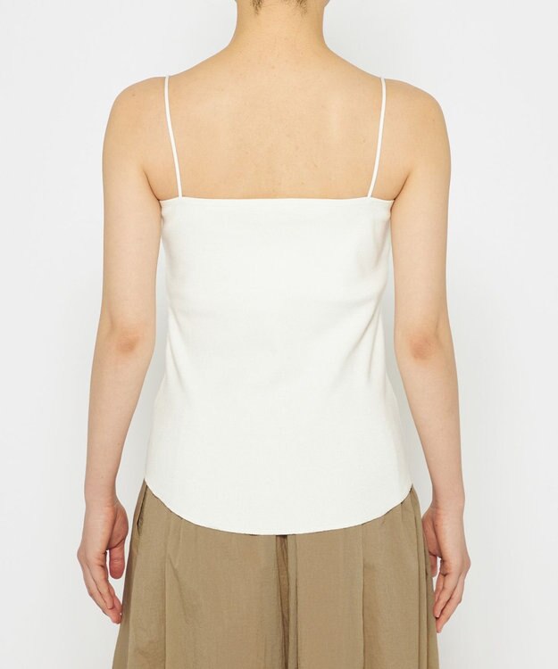 uncrave 【洗濯機洗い可】リブ カップ付き キャミソール（uncrave STANDARD） オフ