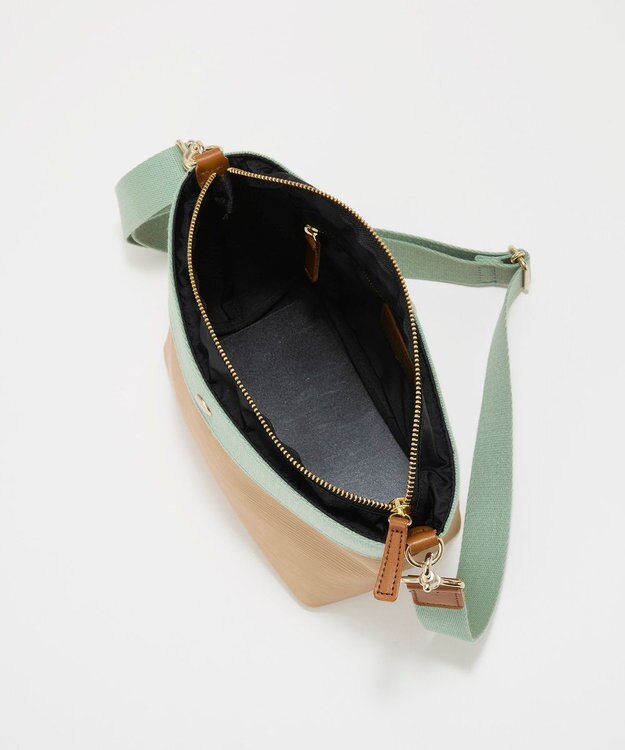 TOPKAPI 【Breath TOPKAPI】【26SS新色】RIPPLE リプル 舟形 ショルダー バッグ / 撥水 ペールミント