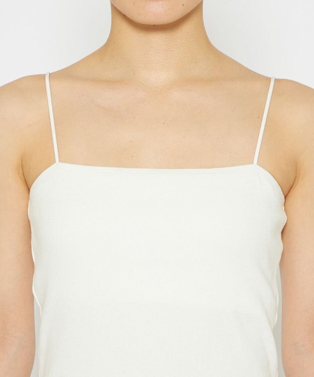 uncrave 【洗濯機洗い可】リブ カップ付き キャミソール（uncrave STANDARD） オフ