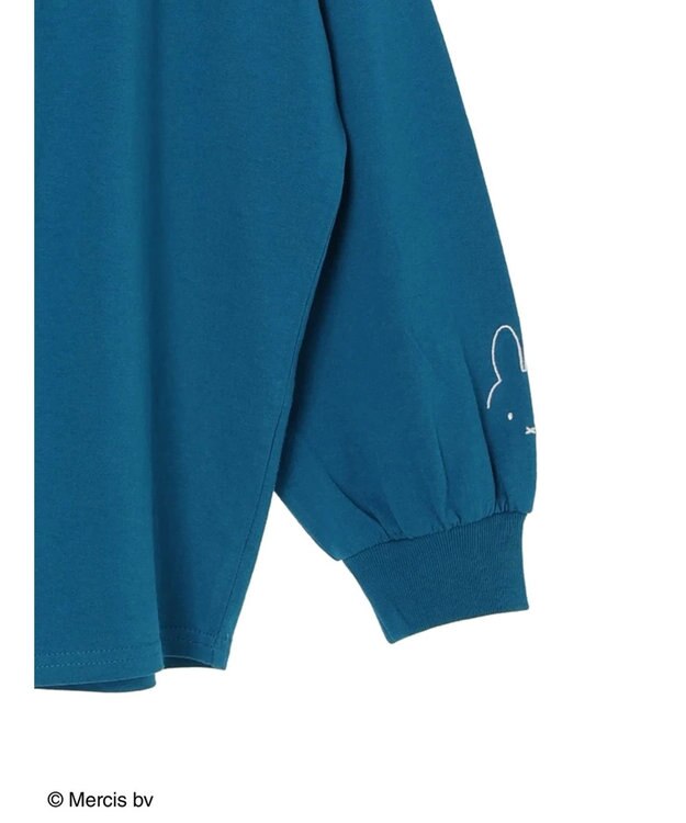 Green Parks ｍｉｆｆｙ／袖刺繍ロンＴ Blue