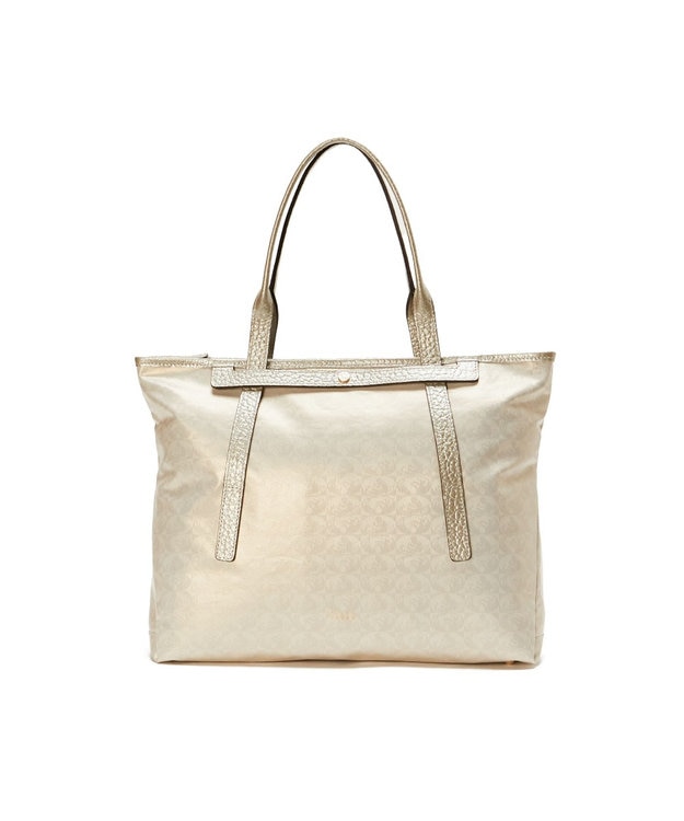 PELLE BORSA サイズチェンジトートバッグ  Alive アライブ 4442 シャンパンゴールド