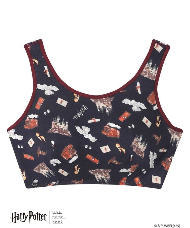 une nana cool 【ハリー・ポッターコラボ】Harry Potter * une nana cool ナイトアップブラ ネイビー