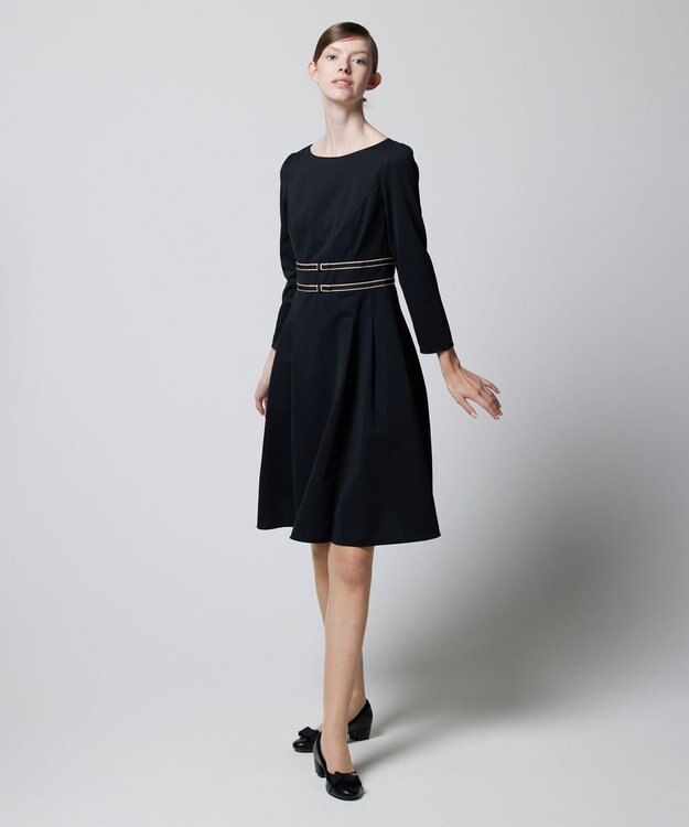 TOCCA 【消臭＆洗える】HOLY RIBBON ドレス ブラック系