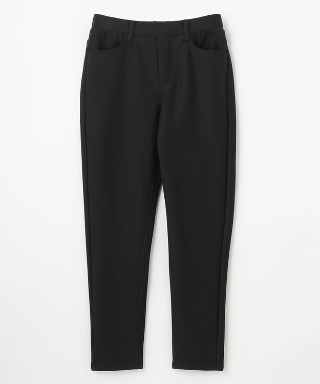 ANY 【裏起毛】ウォームタッチパンツ ブラック