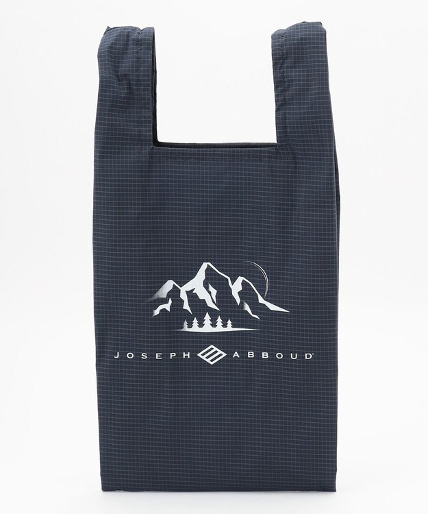 JOSEPH ABBOUD MOUNTAIN 【UNISEX】パワーリップルワシャー エコバック ネイビー系