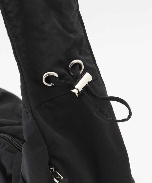 LA BAGAGERIE 【maison vert】 【軽量/多収納】ギャザーワンショルダー Large ブラック