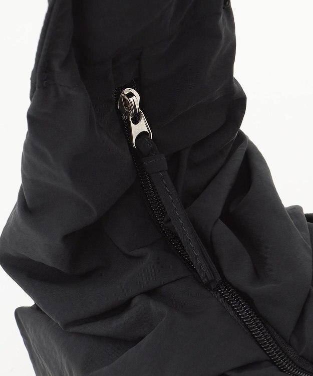 LA BAGAGERIE 【maison vert】 【軽量/多収納】ギャザーワンショルダー Large ブラック