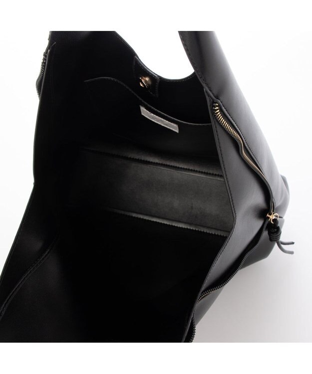 UNBILLION カシュカシュ cachecache / 3ピースソフト合皮トート ブラック