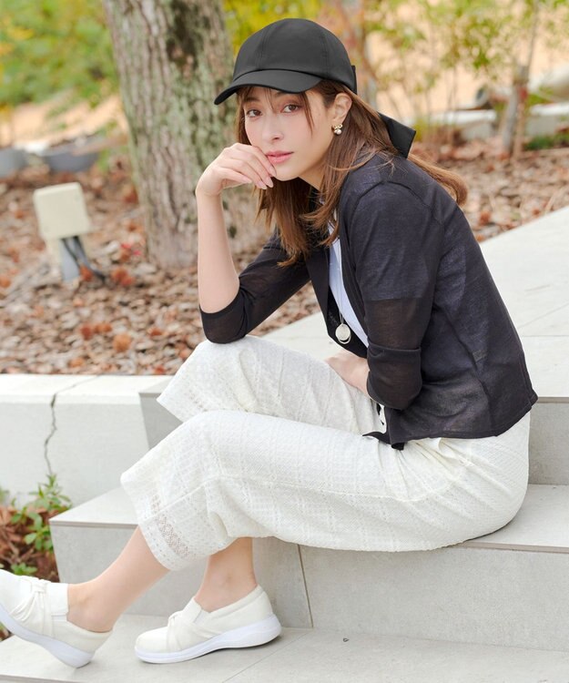 Tiaclasse オーバーリボンキャップ ブラック