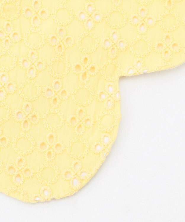 組曲 KIDS プテイフラワーレース スタイ イエロー系