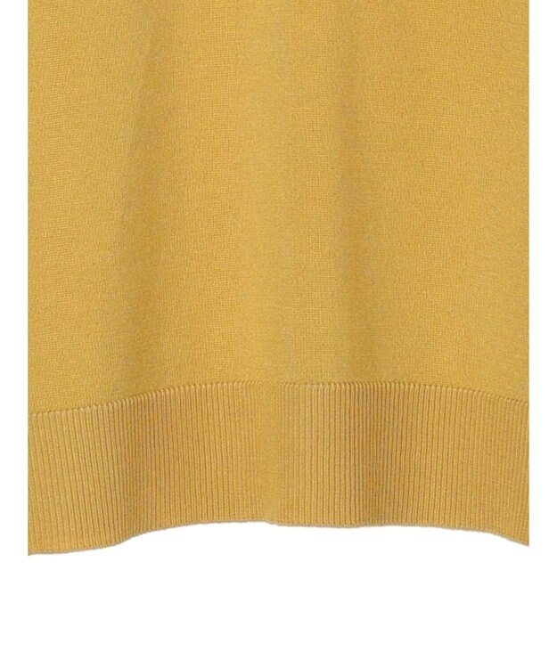 Green Parks アルガンオイル配合　Ｖネックプルオーバー Yellow