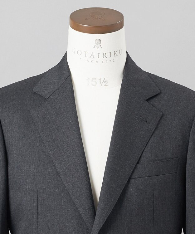 GOTAIRIKU 【御幸毛織】ドライスピナーツイルストレッチスーツ_グレー グレー系