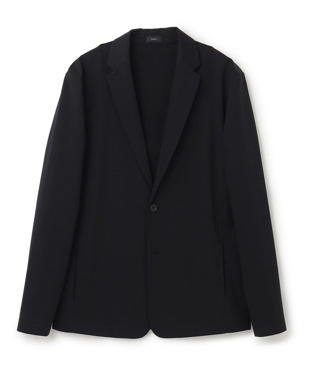 JOSEPH HOMME ハイゲージモックロディ　カットソージャケット ブラック系